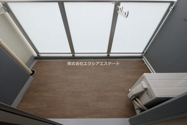 ラクラス阿倍野元町のバルコニー