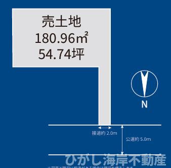 藤沢市辻堂6丁目　売地の土地図|土地図
