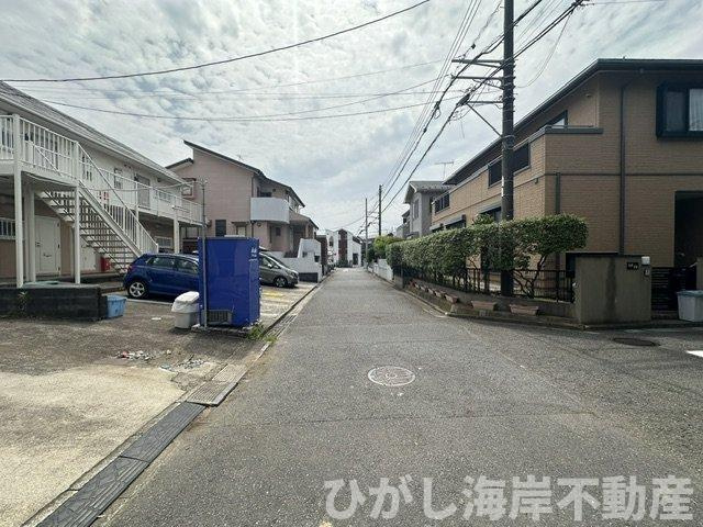 藤沢市辻堂6丁目　売地の前面道路含む現地写真|現地外観