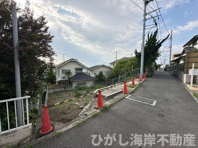藤沢市片瀬５丁目　売地の外観|現地外観