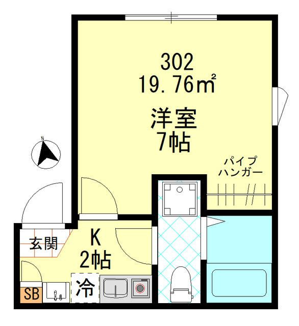 エースコート鶴見の間取り