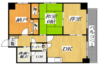 レグルス北池の間取り