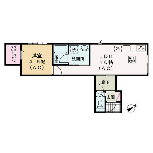 相模原市中央区東淵野辺３丁目のアパート
