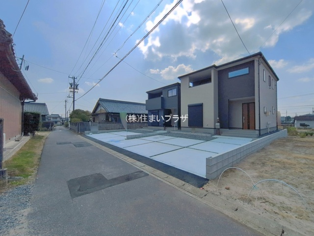 仲介手数料無料）江南市第２般若町の前面道路含む現地写真