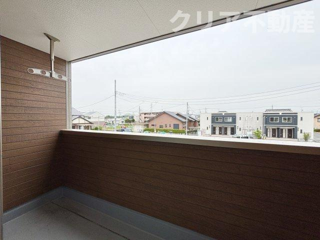 【バルコニー】 | 高崎市新町第8　3号棟新築 寝室9帖♪