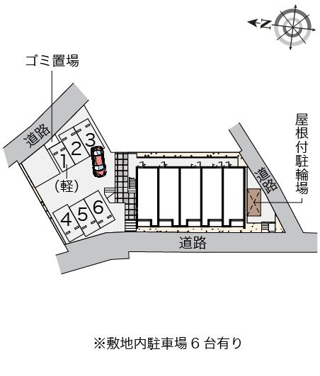 クレイノサンベルの区画図