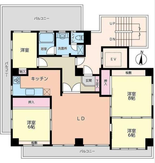 【間取り】 | 中司ビル