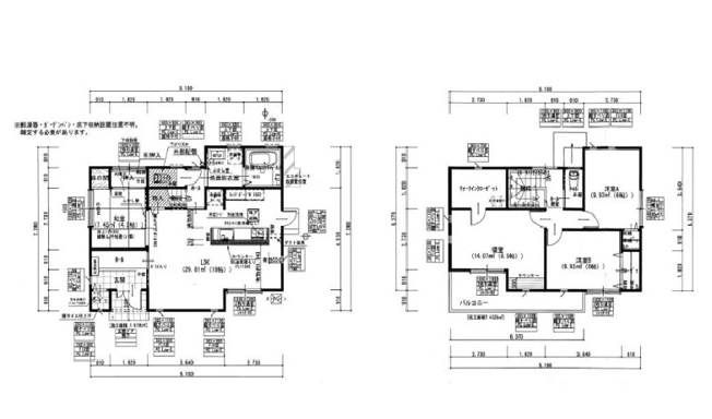 【間取り】 | 岩出市金屋275-6 | 間取りは4LDKになります。