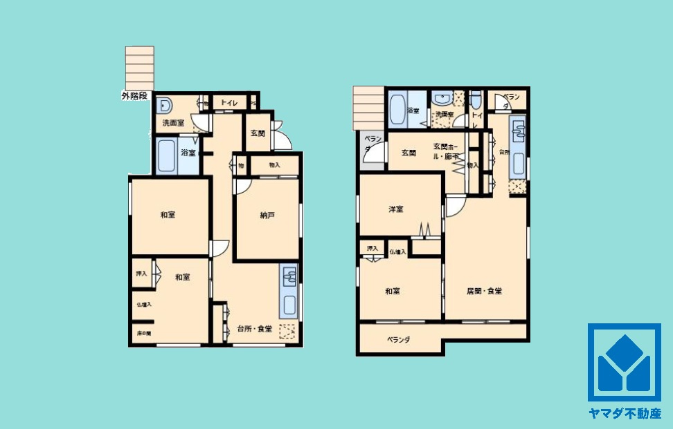 尼崎市若王寺２丁目の間取り