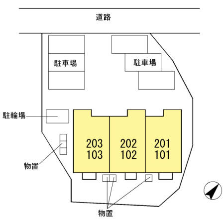 ドルミーレ ココの区画図