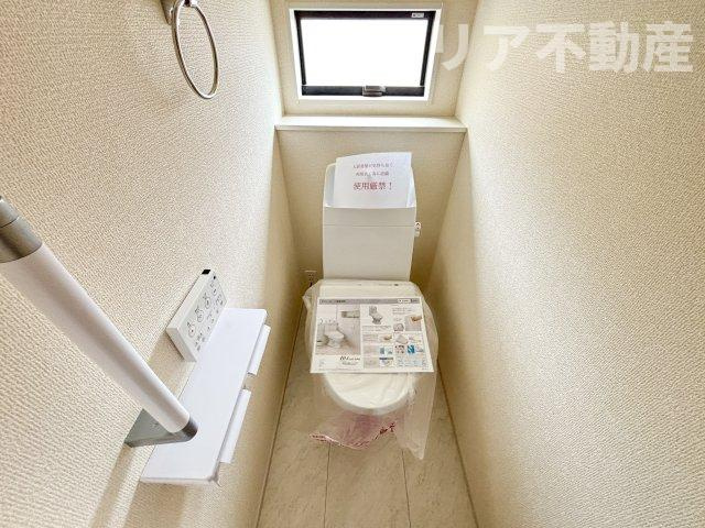 【トイレ】 | 高崎市新町第8　5号棟新築 南道路角地♪