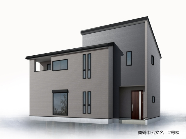 リーブルガーデン舞鶴市公文名の外観パース