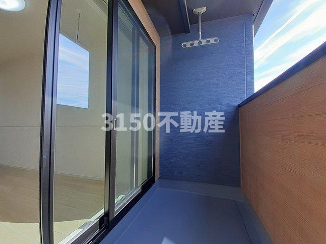 ジュピターⅡのバルコニー|開放的で明るい空間を演出してくれるバルコニーです