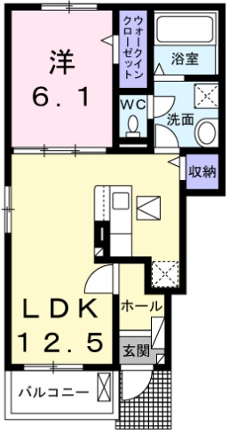 グランドソレイユ2の間取り