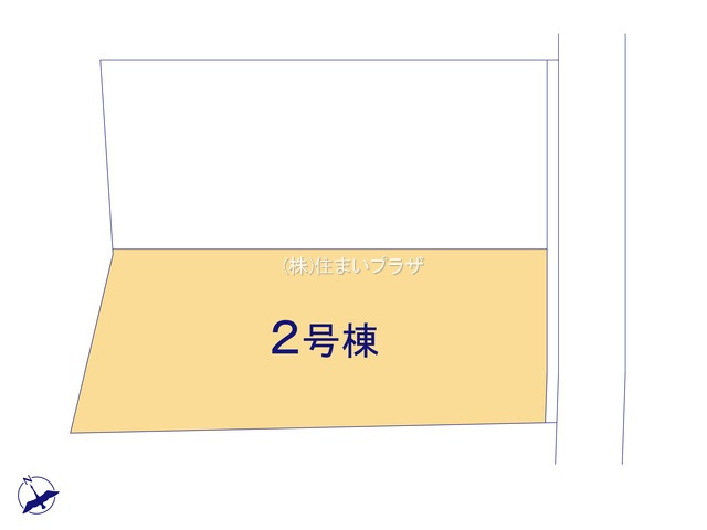 仲介手数料無料）江南市第２般若町の区画図