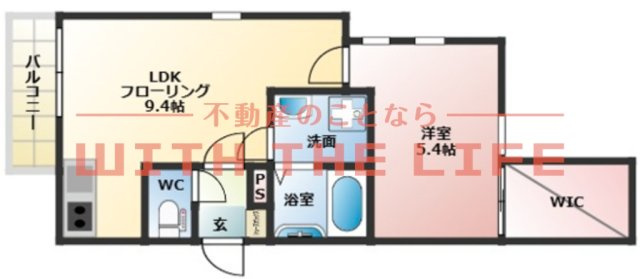 アベニール津福本町【キャッシュバック対象物件】の間取り