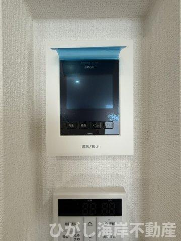 平塚市東中原２丁目　　新築戸建　　全２棟のセキュリティ|TVモニター付きインターフォン
