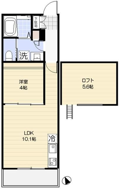Ｆｅｎｉｃｅ　Ｈａｋｕｒａｋｕ（フェニーチェ白楽）の間取り