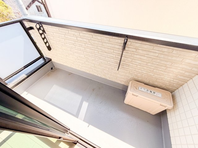 Mi・Casa阿倍野昭和町のバルコニー