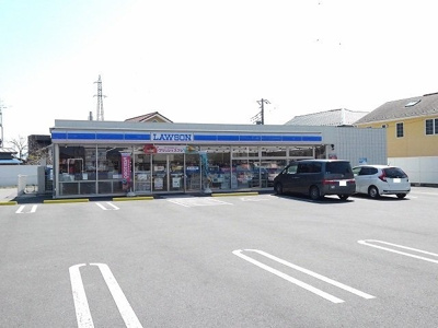 【周辺】 | グリーンパークサイドＣ | ローソン甲斐中下条店まで550m
