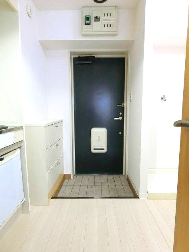 松戸市常盤平陣屋前の賃貸マンションの玄関