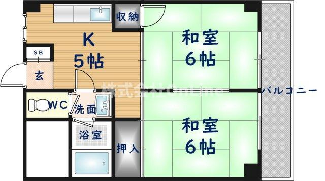 【間取り】 | 八尾2ビル