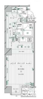 【間取り】 | デュオ・スカーラ兜町 | 間取りです。