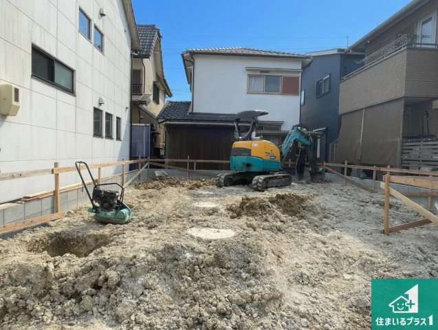 ★近江八幡市堀上町　第8期　新築一戸建ての外観|現在建築中！落ち着いた街並みで新生活を始めることが出来そう！周辺の物件も併せてご紹介させて頂きます！