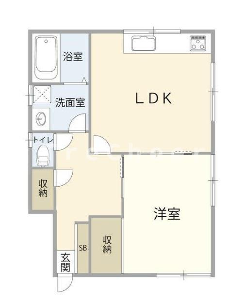 (仮称)西尾久5丁目貸家の間取り