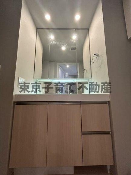 ザ・パークハウス浅草橋西レジデンスの洗面所