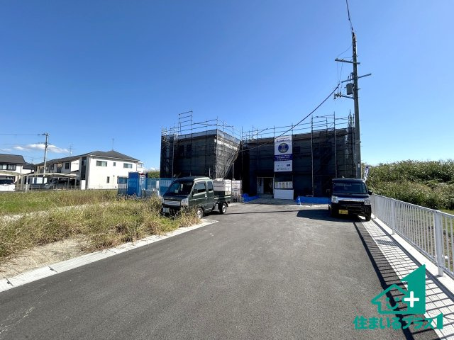 ●17(土)18(日)現地見学可能！　磯城郡川西町結崎の前面道路含む現地写真|周辺は閑静な住宅街です。前面道路もしっかりと有りますので車の出し入れも安心ですよ！