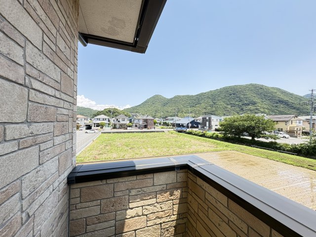売中古戸建　沼津市下香貫字藤井原の展望|バルコニーからは自然豊かな眺望が望めます。