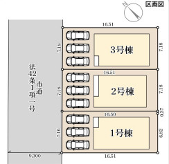 リーブルガーデン鹿児島市桜ケ丘第四の区画図