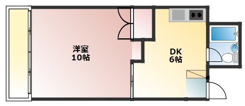 【間取り】 | ハイツシティ西北