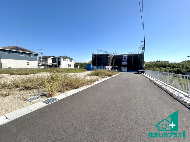 ●磯城郡川西町結崎　第21期　新築一戸建ての前面道路含む現地写真|駅やスーパー、小学校・中学校等日常生活に欠かせない情報や道のりもご紹介いたしますのでお気軽にご相談ください。