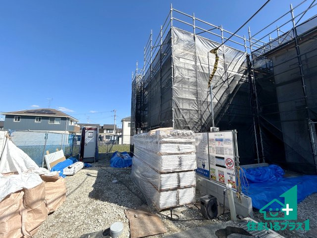 ●磯城郡川西町結崎　第21期　新築一戸建ての外観|建築中ですが現地を見ると分かる事もございますので、ぜひ一度現地をご覧ください。