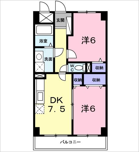 ソル・イ・ソンブラの間取り