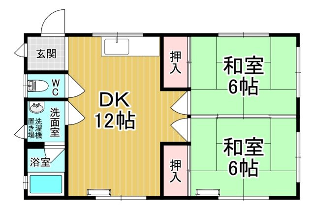 【間取り】 | 鹿沼市千渡貸戸建 | ファミリーさん向けのお部屋です♪