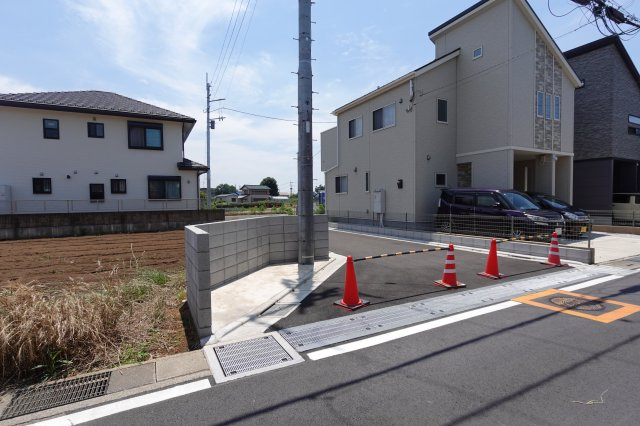 川越市安比奈新田新築戸建　全７棟の前面道路含む現地写真