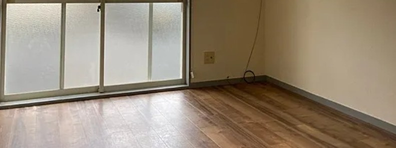 大和市下和田のアパートの寝室