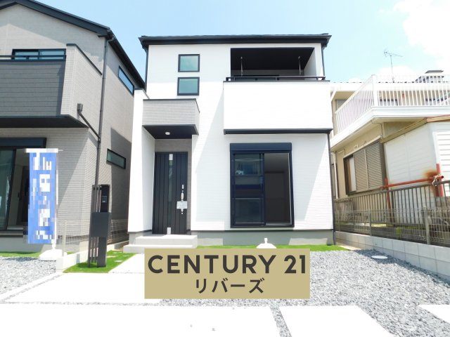 名古屋市港区船頭場１丁目の新築一戸建の外観|☆３号棟☆　　新価格！！いつでもご案内出来ます♪（お問合せ当日、平日、水曜、夜間もＯＫ）　長期優良住宅！　両面道路！　敷地３９．５３坪！　駐車並列２台ＯＫ！　パントリー＋カウンター付リビング♪