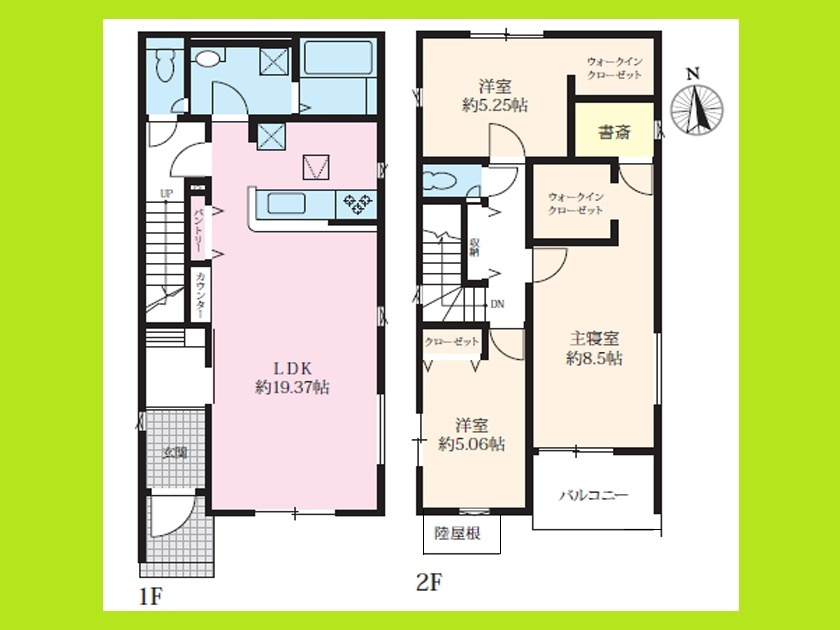 名古屋市港区船頭場１丁目の新築一戸建の間取り|◇３号棟◇　