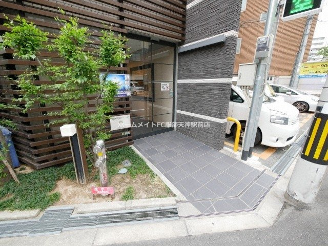 CITY SPIRE北梅田のエントランス