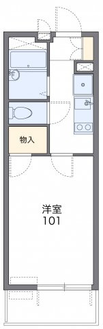 【間取り】 | レオパレスイルソーレ | 画像2