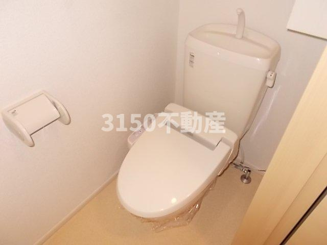 アップアイランドＳ　Ａのトイレ|ゆったりとした空間のトイレです