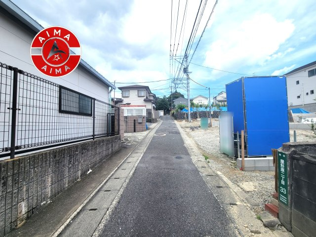 福岡市南区屋形原2丁目第1-4棟（2号棟）の外観|前面道路含む現地の写真です。