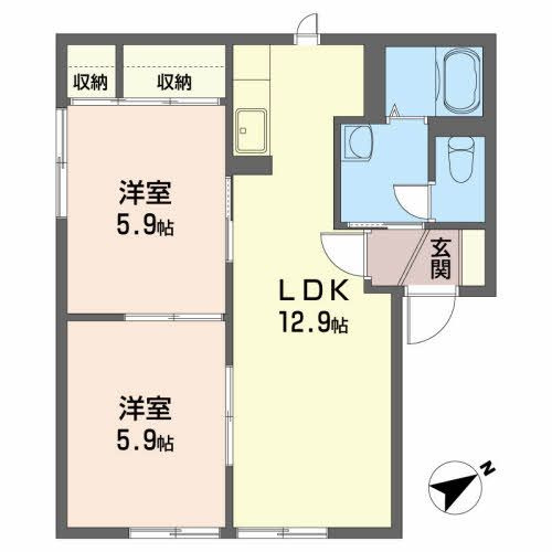 メゾンさこうの間取り