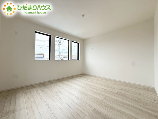 北本市宮内1期　新築戸建　02の寝室|主寝室：7.2帖