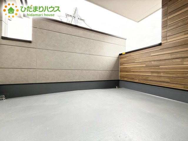 北本市宮内1期　新築戸建　02のバルコニー