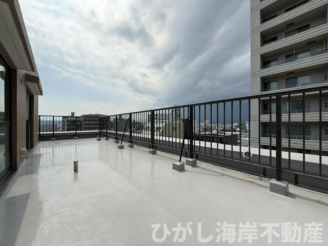 ナイスアーバン湘南平塚明石町のバルコニー|バルコニー